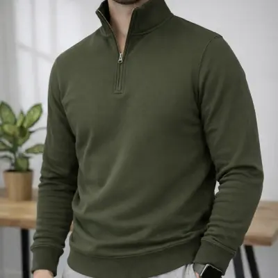 "Olive Green" Premium Sweatshirt